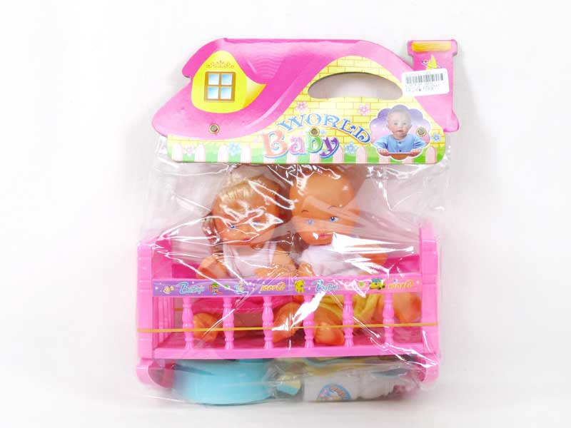 6"Doll Set(2in1) toys