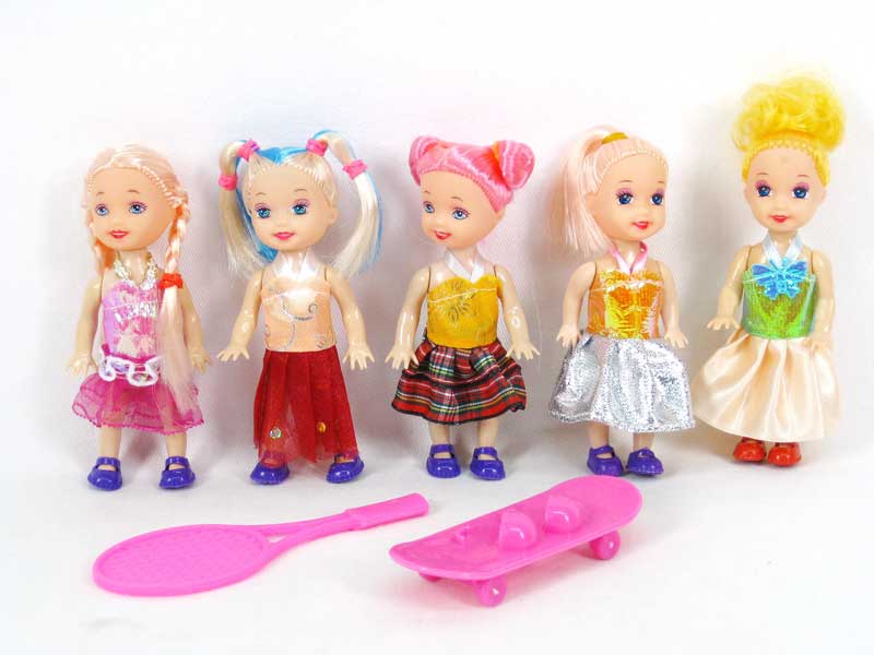 3.5"Doll Set(5in1) toys