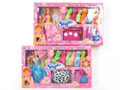 11.5"Doll Set(2C) toys