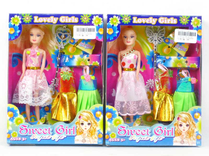 7"Doll Set(2S) toys
