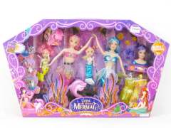 Mermaid Set(4in1) toys