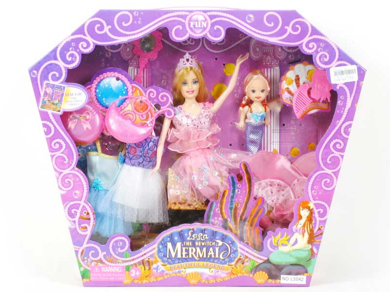 Mermaid Set(2in1) toys