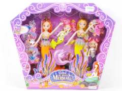 Mermaid Set(4in1) toys