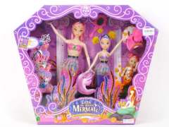 Mermaid Set(3in1) toys