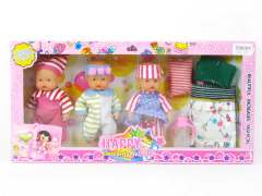 6"Doll Set(3in1) toys