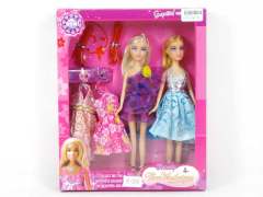 9" Doll Set(2in1)