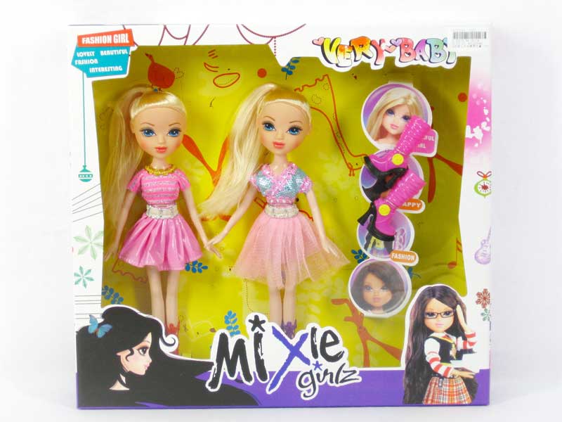 9"Doll Set(2in1) toys