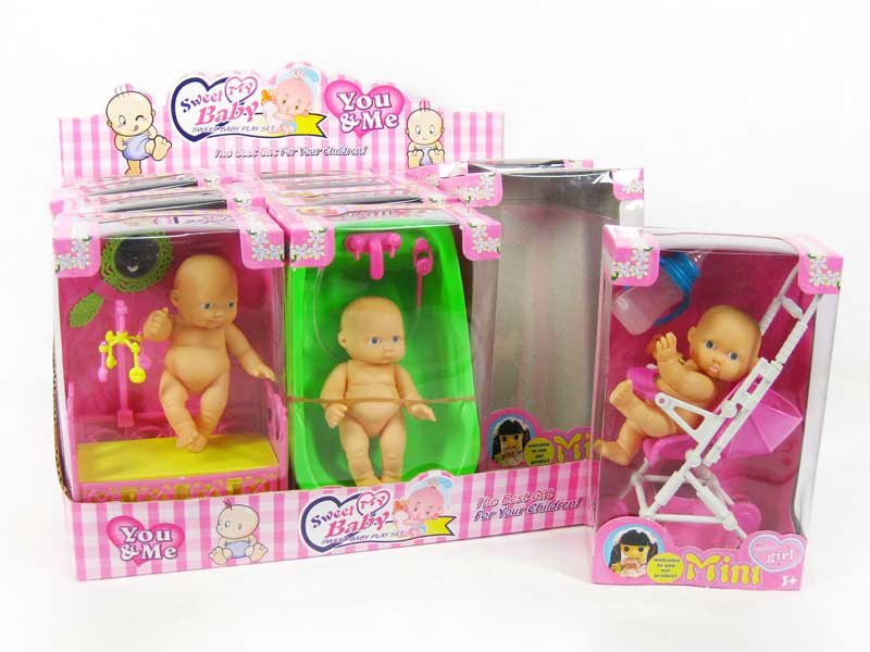 Brow Moppet Set(12in1) toys