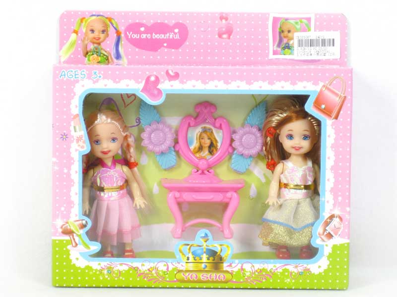 3.5"Doll Set(2in1) toys