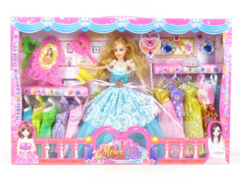 11.5" Solid Doll Set toys