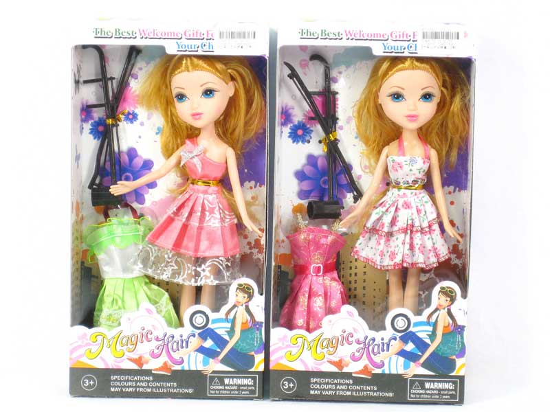 9"Doll Set(2S) toys