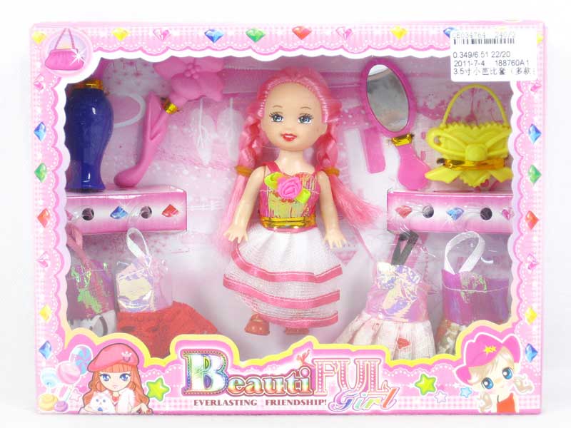 3.5"Doll Set toys