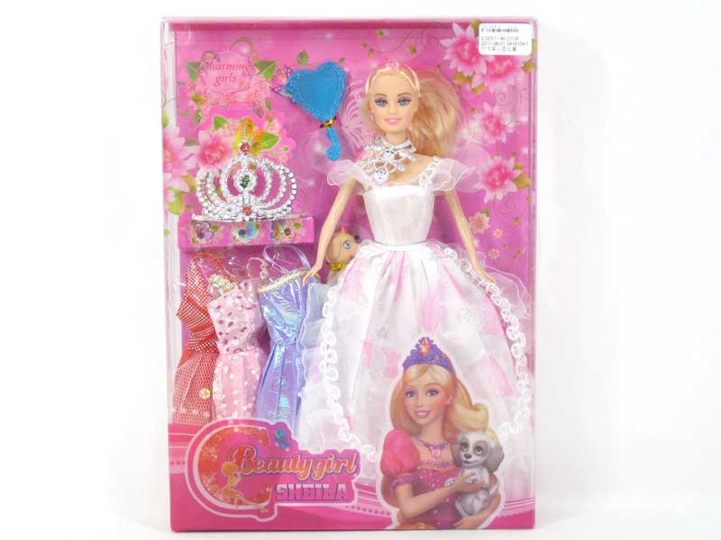 11inch Solid Body Doll Set toys