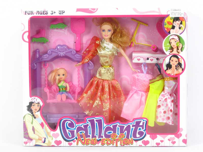 11.5" Doll Set(2S) toys