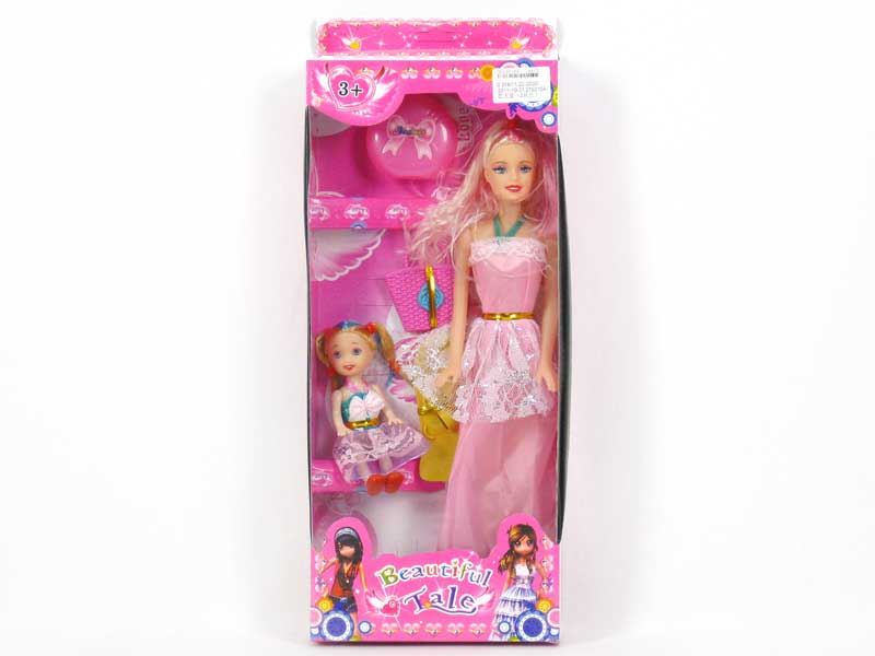 Doll Set(2in1) toys