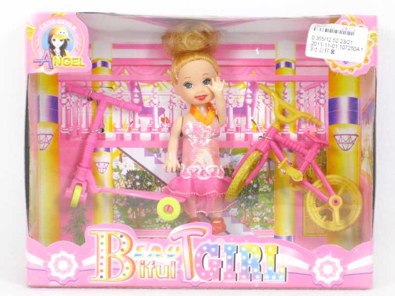 3"Doll Set toys