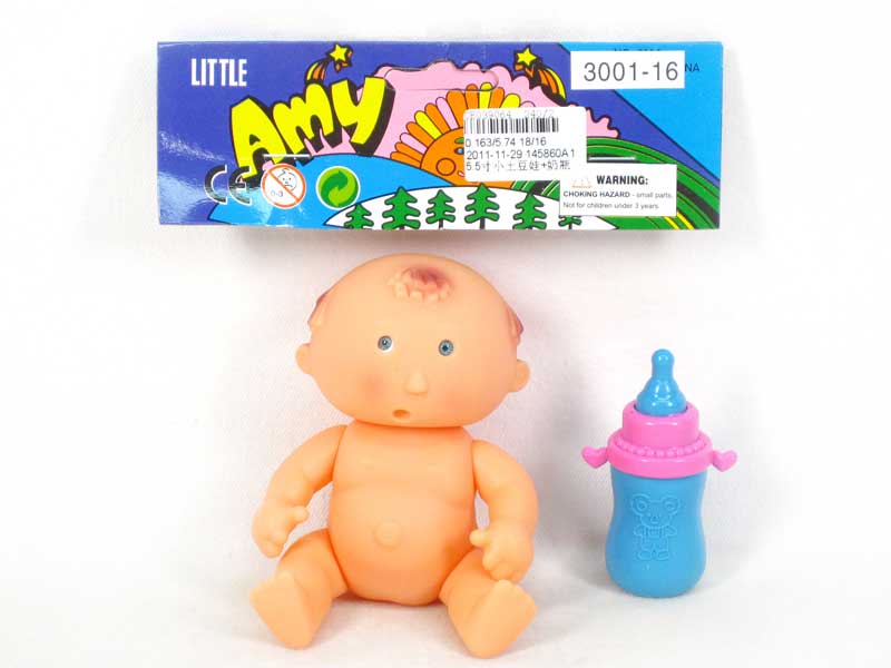 5.5"Doll & Feeding-bottle toys