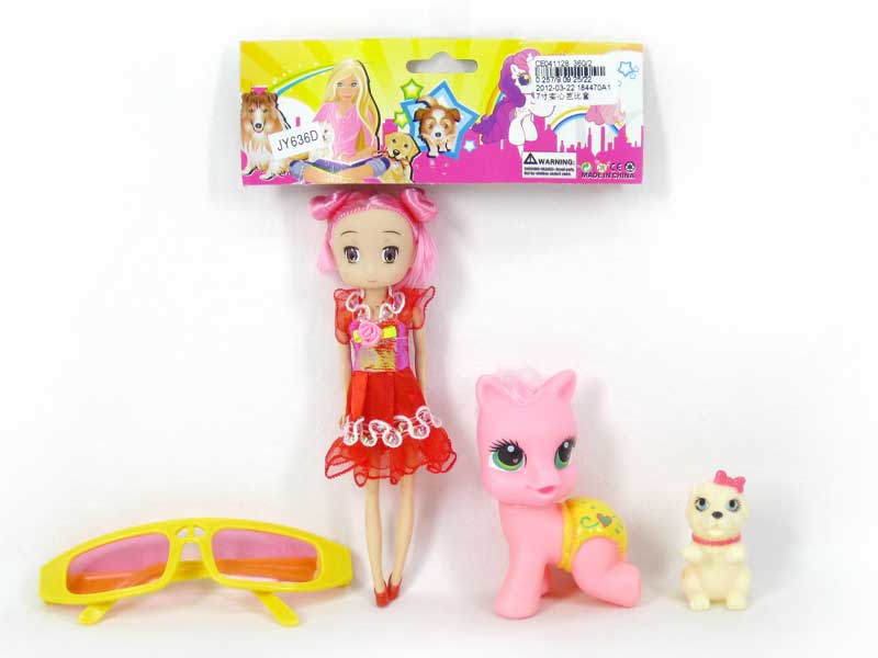 7" Doll Set toys