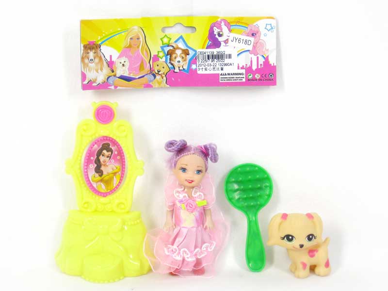 3"Doll Set toys