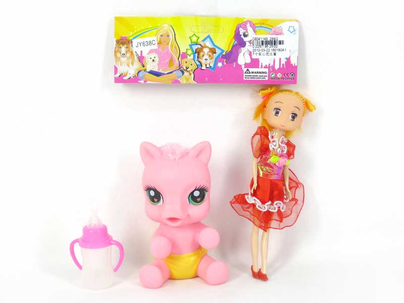 7" Doll Set toys