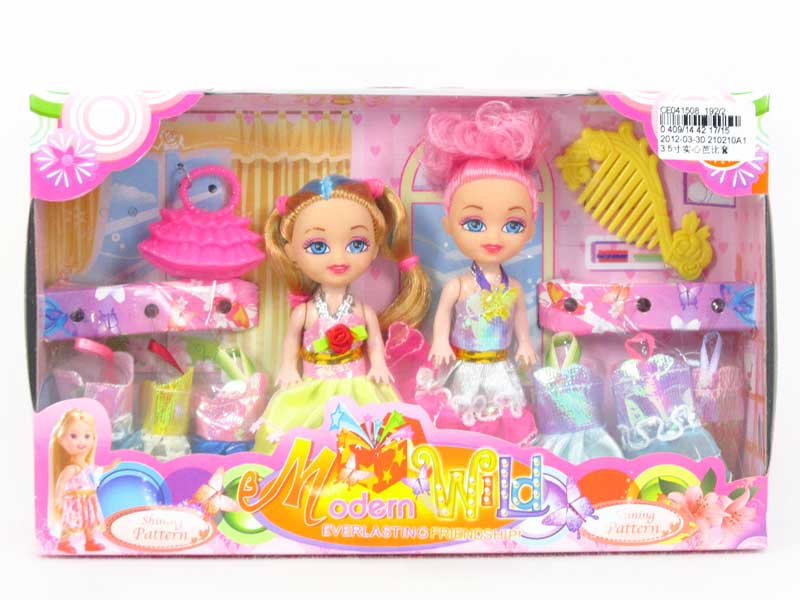 3.5"Doll Set toys