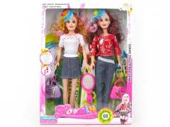 18"Doll Set(2in1)