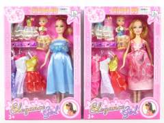 11.5" Doll Set(4S) toys