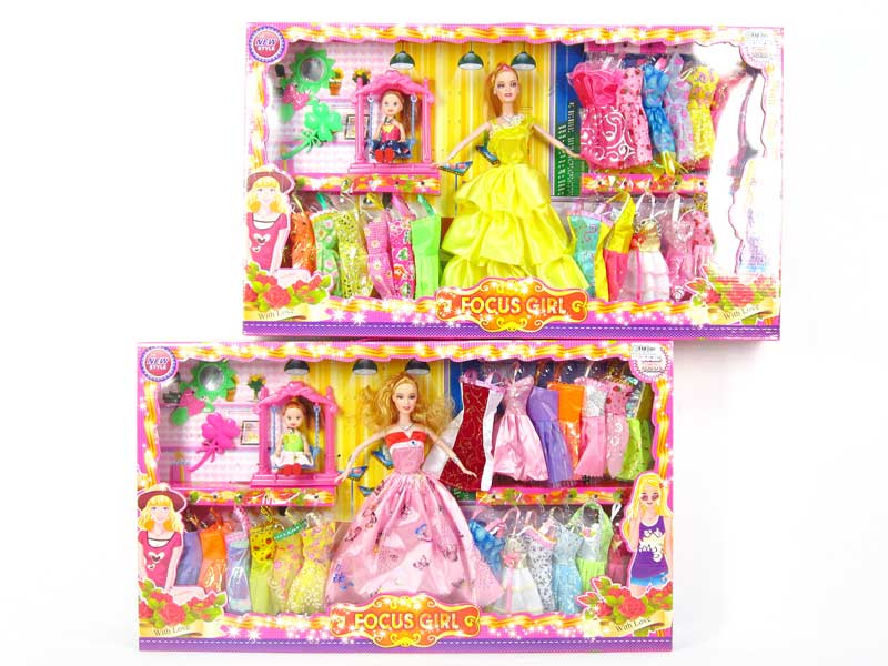 11.5" Doll Set(2S) toys