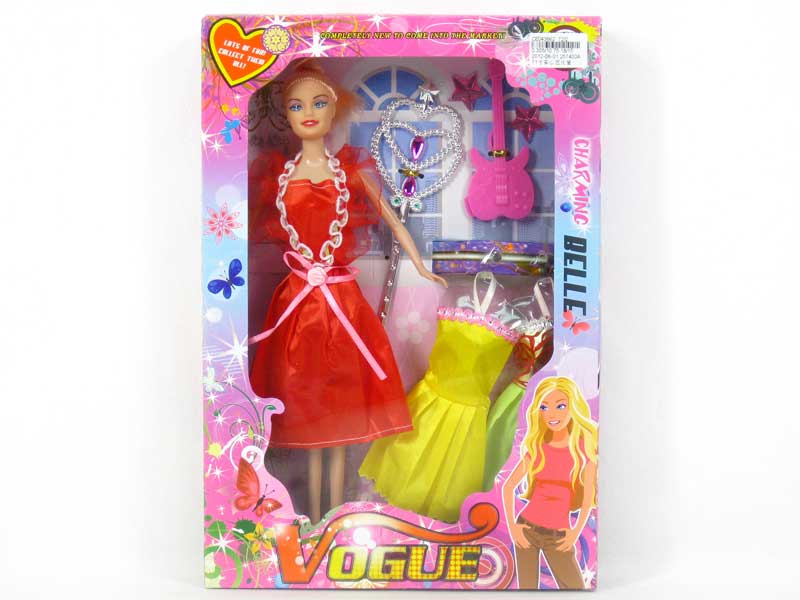 11inch Solid Body Doll Set toys