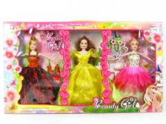 11.5"Doll Set(3in1)