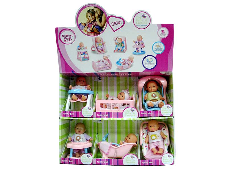 5"Doll Set(6in1) toys