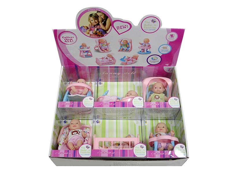 6"Doll Set(6in1) toys