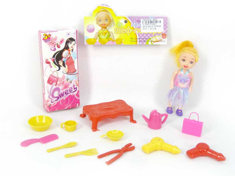 3.5"Doll Set toys