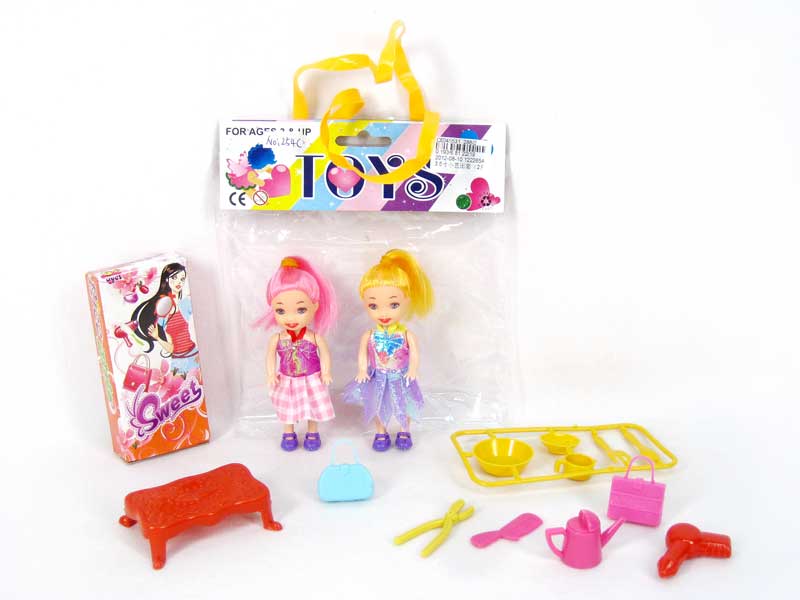 3.5＂Doll Set(2in1) toys