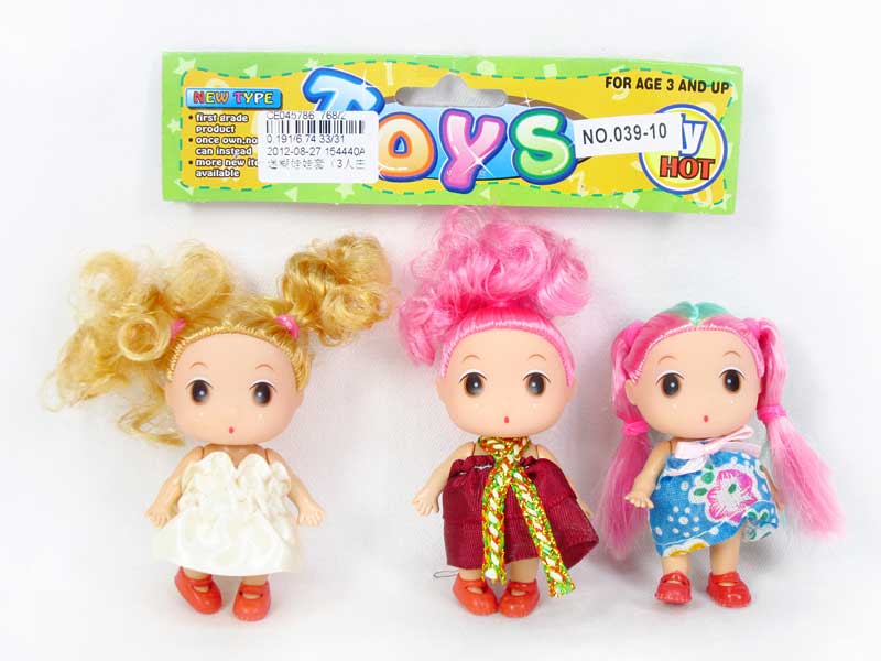 Doll Set(3in1) toys