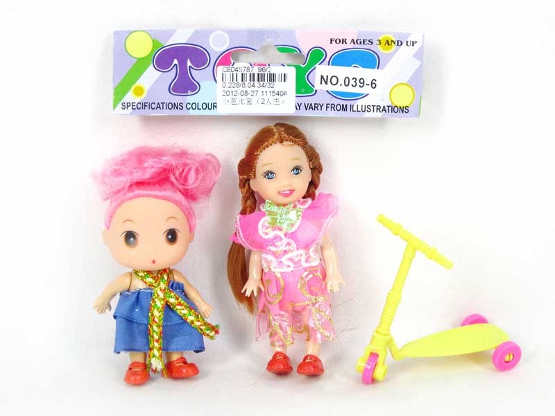 Doll Set(2in1) toys