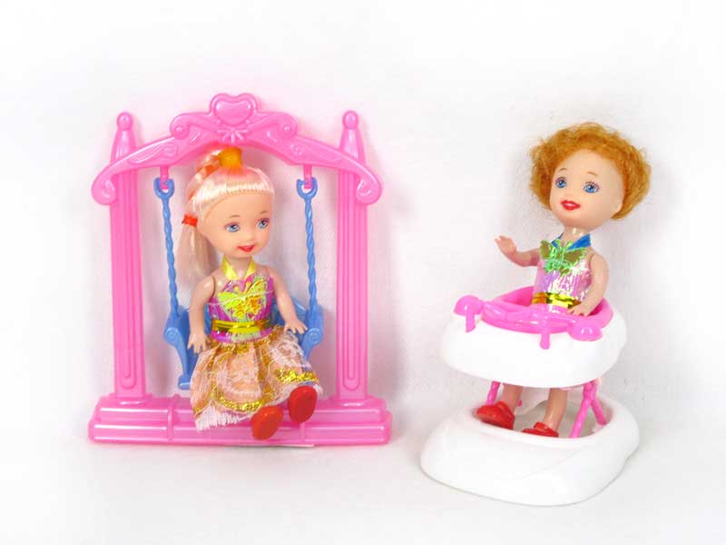 Doll Set(2in1) toys