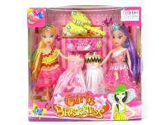 7"Doll Set(2in1) toys