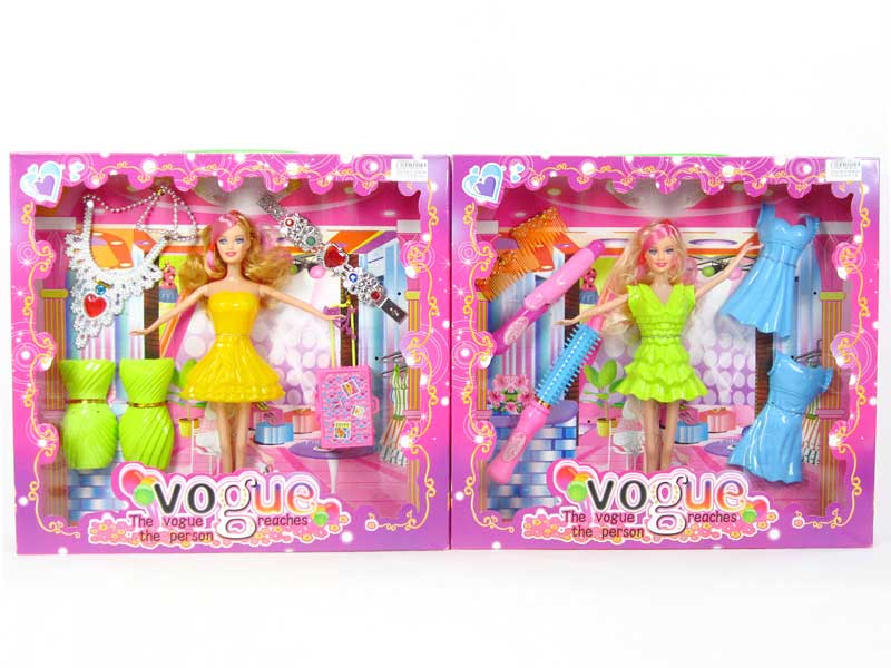 11.5"Doll Set(2S4C) toys