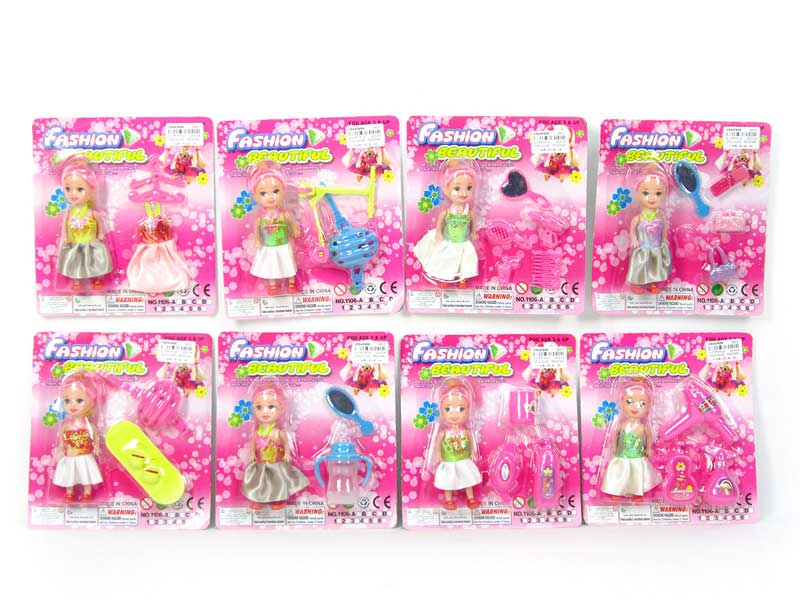 3.5"Doll Set(8S() toys