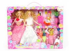 11.5"Doll Set(2in1)