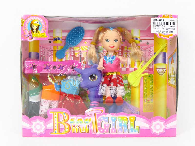 3.5"Doll Set toys