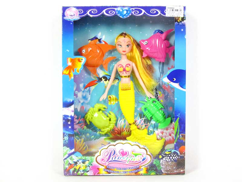 9"Mermaid Set toys