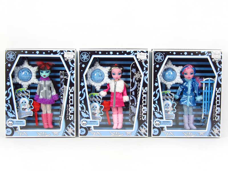 9＂Doll Set(3S) toys
