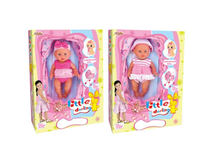 8.5"Doll & Go-Cart(2S) toys