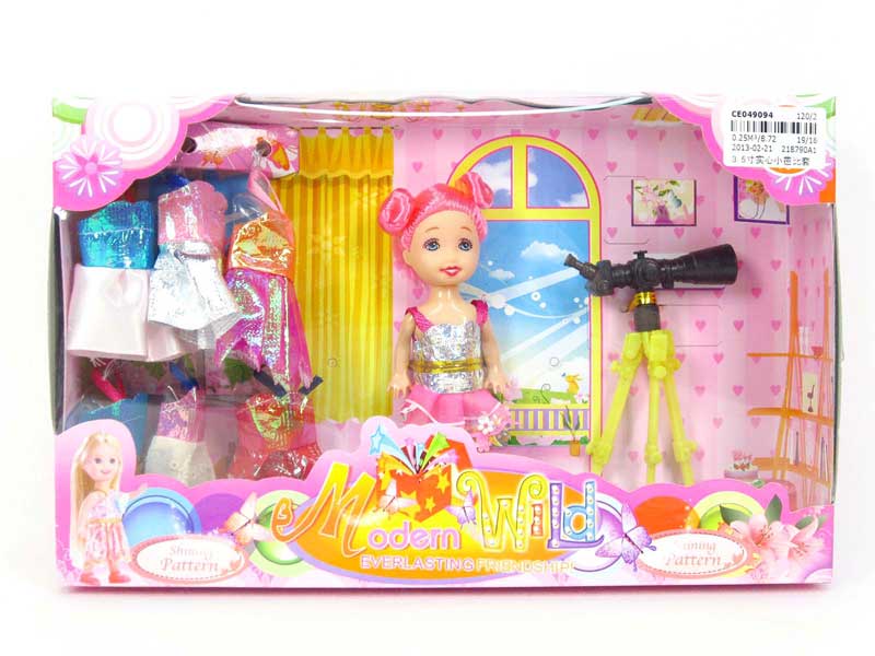 3.5"Doll Set toys