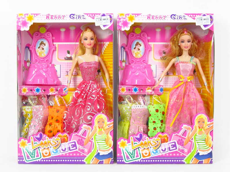 11.5"Doll Set(2S) toys