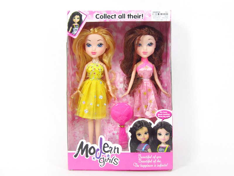 9.5"Doll Set(2in1) toys