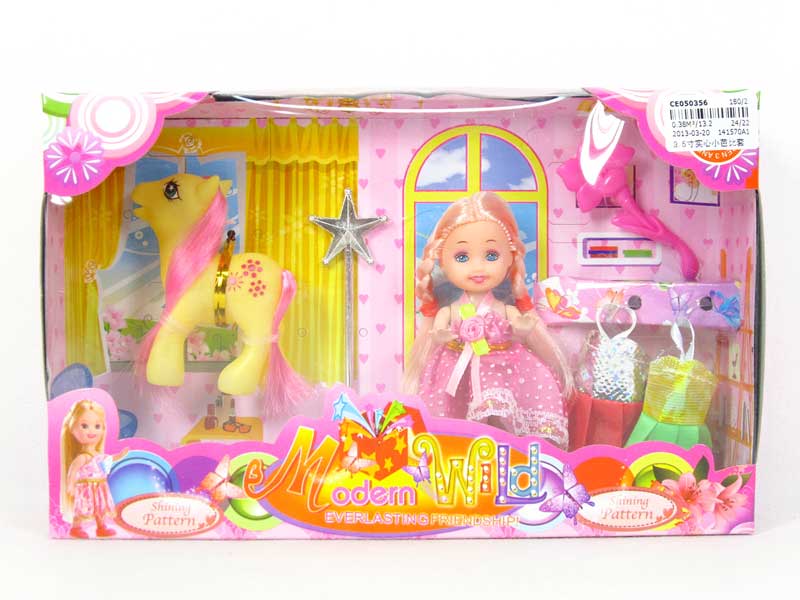 3.5"Doll Set toys