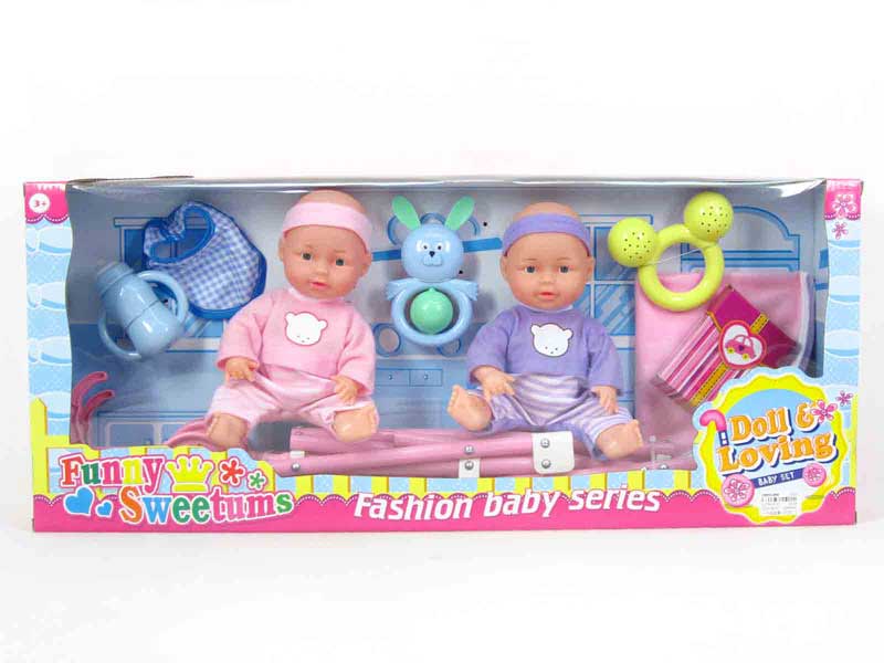 10"Doll Set(2in1) toys